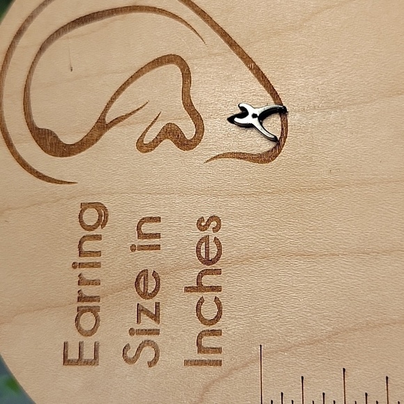 JUMPER CABLE PLIER Stud Earrings, unisex - Picture 5 of 7